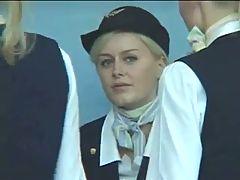 Busty stewardess public handjob in the bus snake _: amateur blondes czech handjobs big boobs