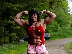 Jana huge muscles _: big ass big tits